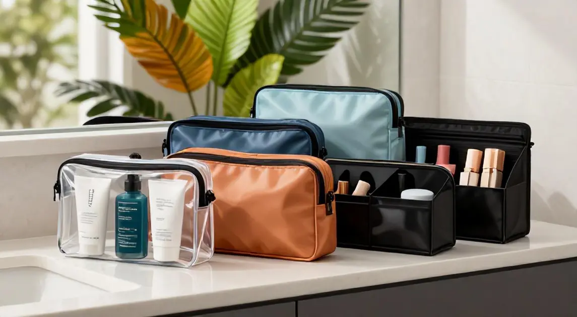 Top 5 Necessaires Impermeáveis 2026: Bubag, Organizadores, Kits Transparentes e Mais — Guia Completo