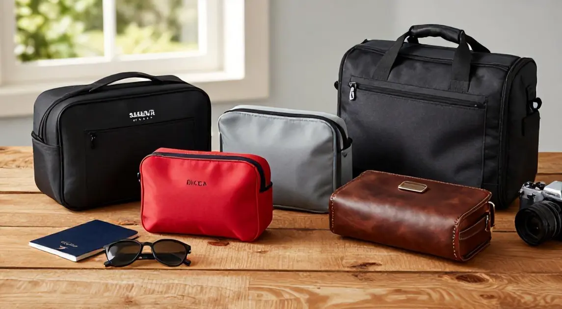 Top 5 Necessaires de Viagem com Gancho de 2026: Ricca, Samsonite, Unissex, Masculina e Mais