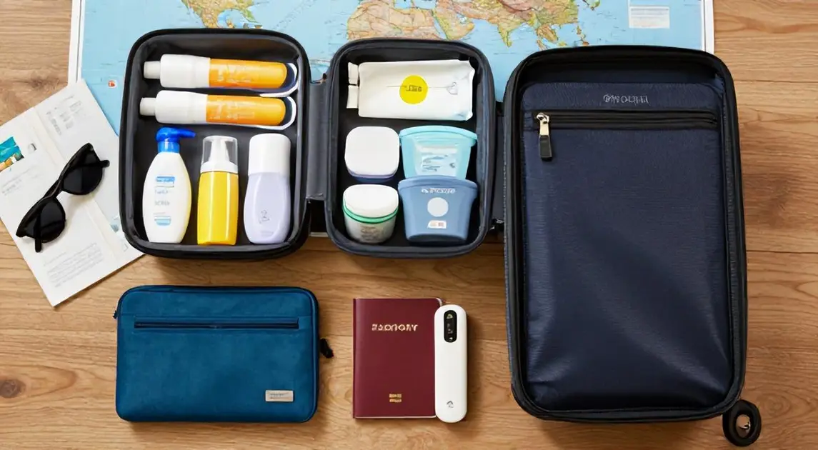 Top 5 Necessaires e Kits de Viagem 2026: Samsonite, Ricca e Mais – Os Melhores para Viagem Internacional
