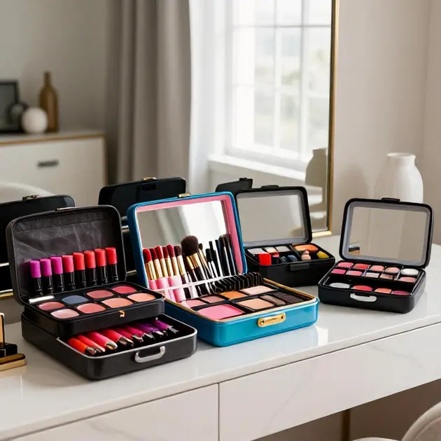 Top 5 Kits Necessaire Maquiagem 2026: UpShop, Océane, Washbag e Mais para Organização Perfeita