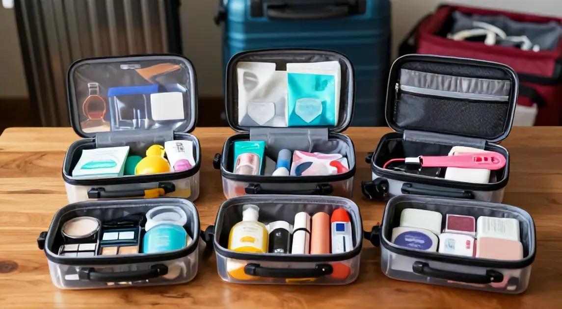 Top 5 Kits de Frascos e Necessaires Transparentes para Viagem 2026: Melhores Opções e Conjuntos Versáteis