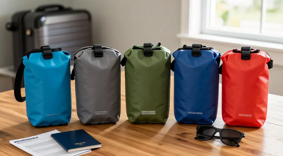 5 Melhores Necessaires Impermeáveis para Viagem Internacional em 2026: Washbag, Ricca, e Outras Opções Incríveis