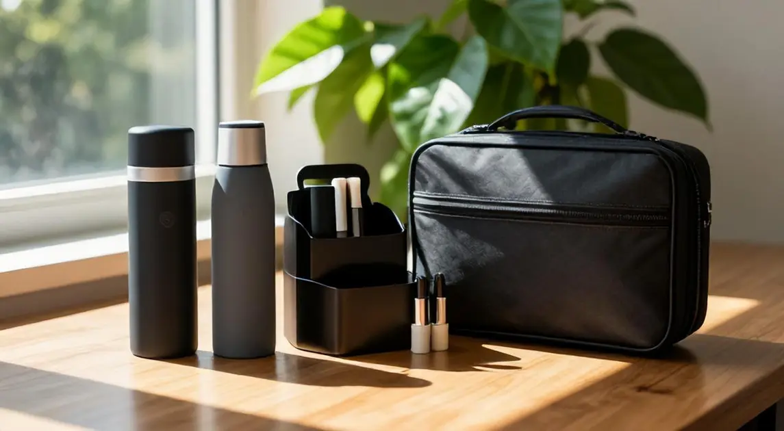 5 Melhores Nécessaires Premium de 2026: Kit Viagem, Frascos Silicone, Organizadores e Mais para Custo-Benefício