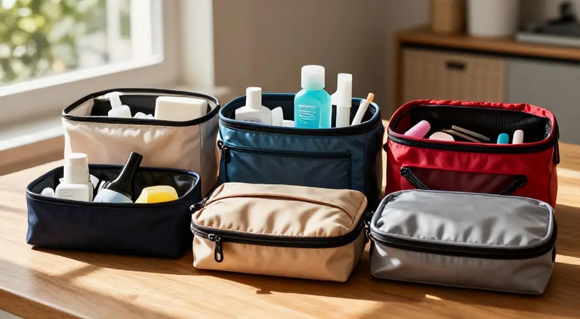 Top 5 Necesaires Baratas Kit de 2026: VANOVA, Travel Size, Profissionais e Mais – Opções Práticas para Você!