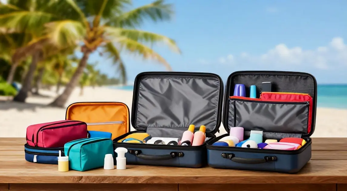 Top 5 Kits Necessaire para Viagem em 2026: Os Melhores da Amazon para Organizar sua Bagagem
