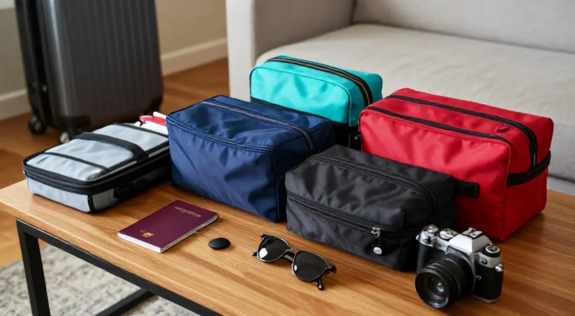 Top 5 Necessaires e Kits para Mala de Mão 2026: Vincs, Amazon e Mais – As Melhores Opções de Viagem