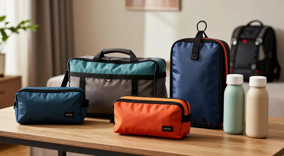 Top 5 Necessaires de Viagem Pequenas Impermeáveis 2026: Washbag, Bubag, Organizadora, Kit com Gancho e Frascos