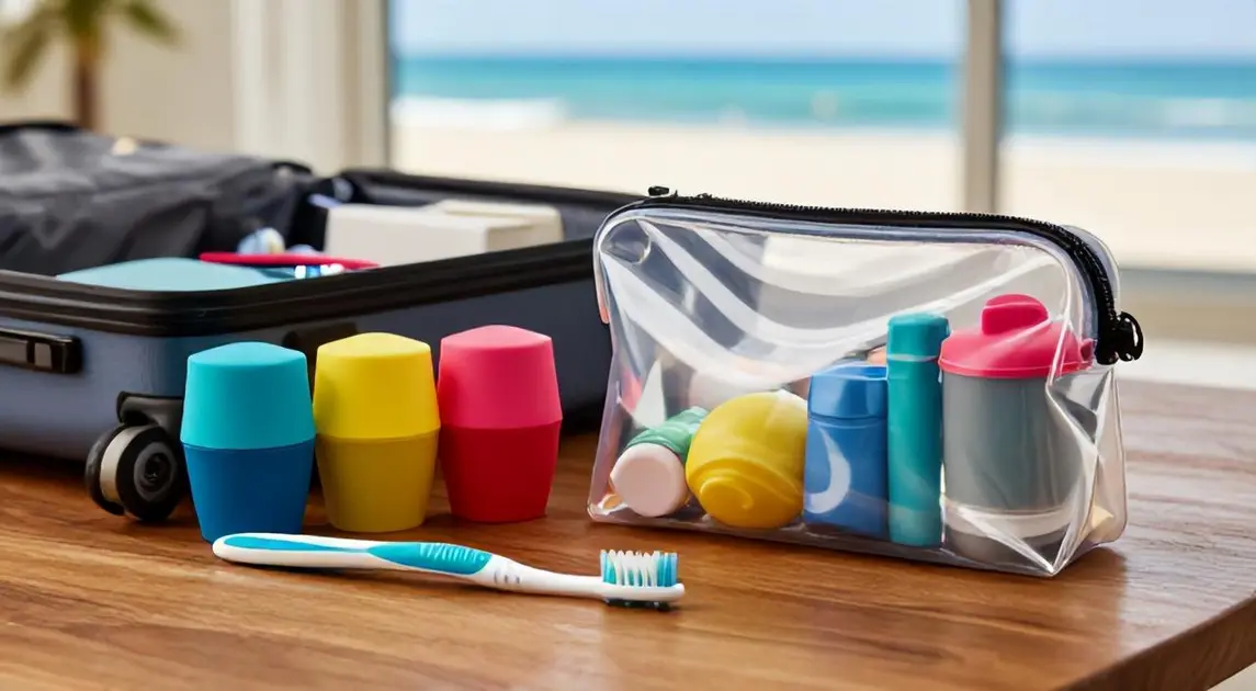 TOP 5 Kits Viagem 2026: Curaprox, Silicone, Necessaire Transparente e Mais – As Melhores Opções Práticas!