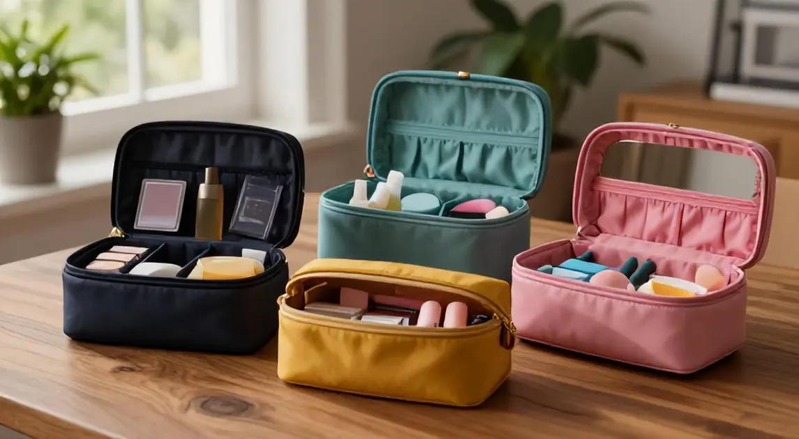 Top 5 Necessaires com Gancho 2026 – Ricca, Organizadora, Bolsa com Divisórias e Mais (Custo Benefício)