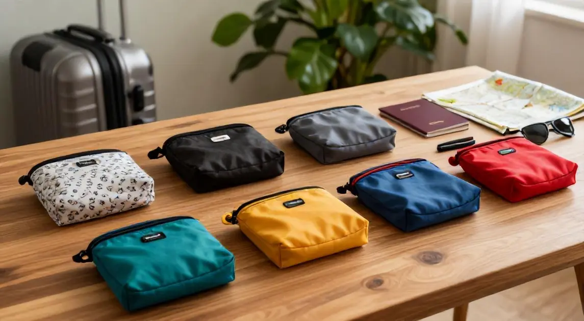 Top 5 Necessaires de Viagem Pequena (Tamanhos P, M, G) para 2026: Bubag, Ricca e Mais — Review Completo