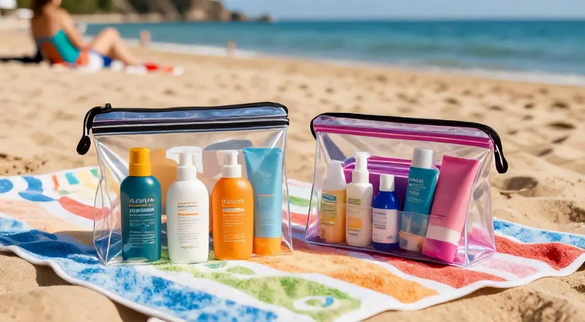 Top 5 Kit Necessaire Praia e Piscina 2026: Washbag, PVC Impermeável, Organizador, Frascos e Feminina Transparente