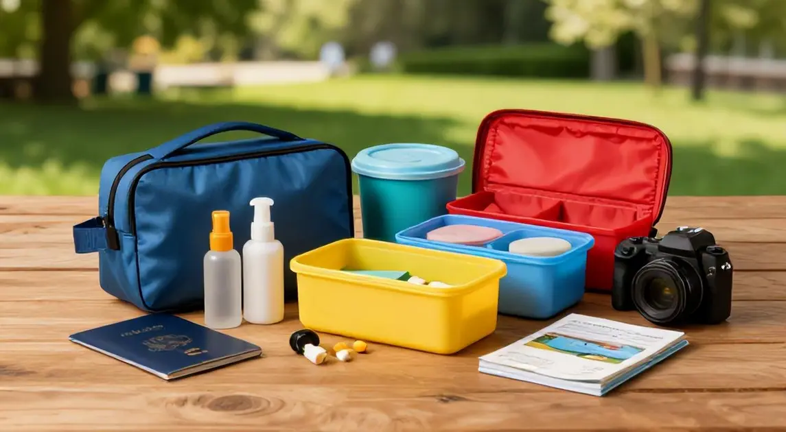 Top 5 Kits Viagem 2026: Necessaire Impermeável, Organizadores & Frascos (Amazon) — Marcas Diversas