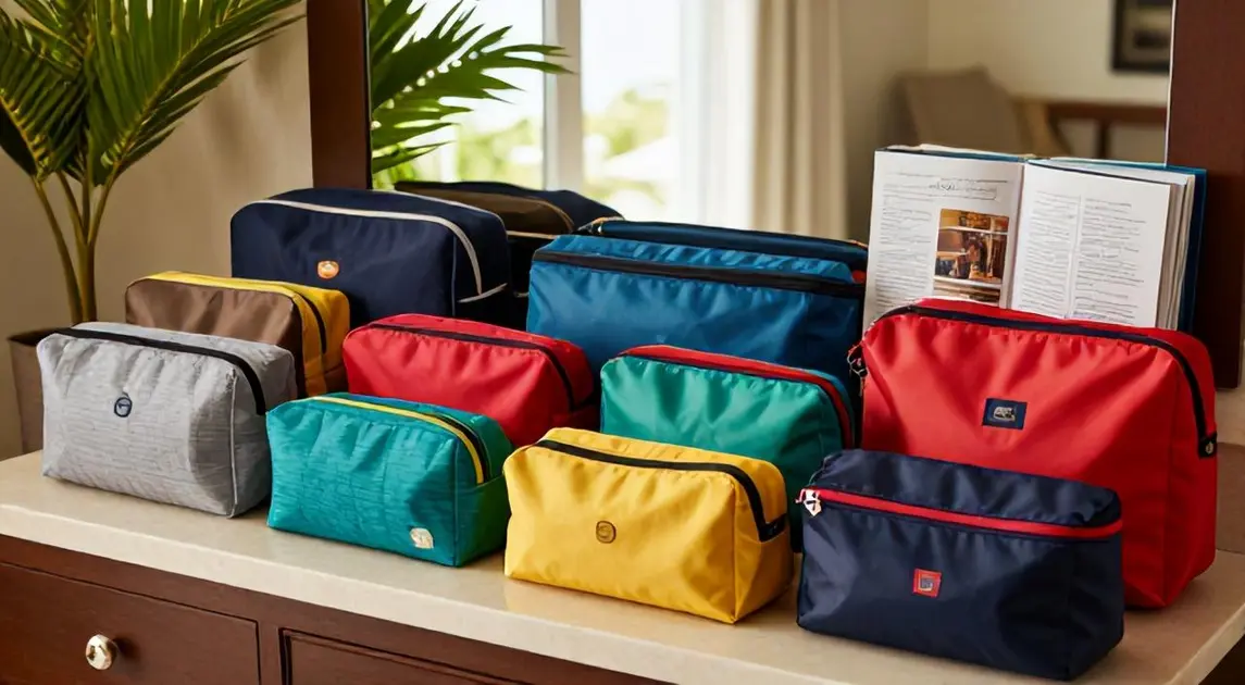 Melhores Bolsas Necessaire de Viagem 2026: VANOVA, SHACK e Outras 5 Opções Destacadas
