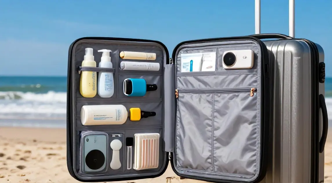 Top 5 Necessaires para Viagem 2026: Divisórias & Gancho (Bolsa Divisórias, Organizadora, Dobrável, Kit 7 Peças)