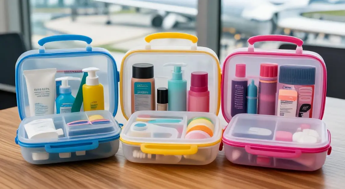 Top 5 Kits e Necessaires para Viagem Internacional Transparente (2026): Amazon, Silicone, Plástico e Mais