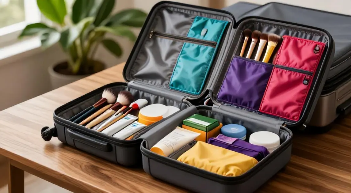 Top 5 Kit Necessaire Barata de 2026: Organize-se com Kit Viagem, Kit Pincéis e Organizadores de Malas das Melhores Marcas