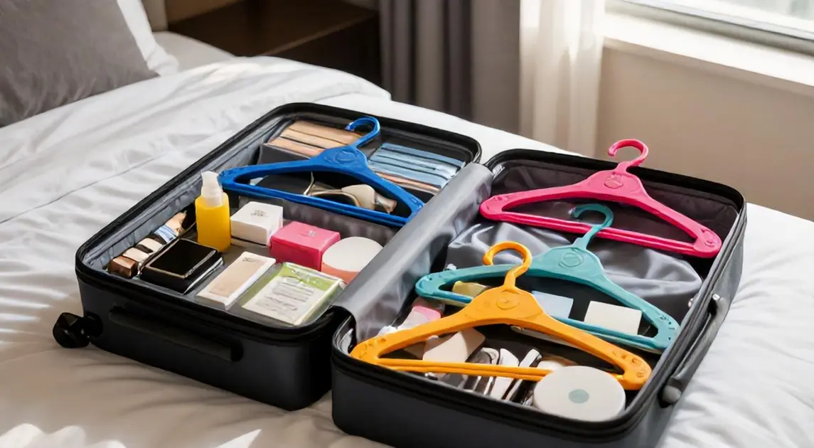 Top 5 Necessaires de Viagem com Cabide Dobrável para 2026: Marcas Inovadoras para Sua Mala Organizada
