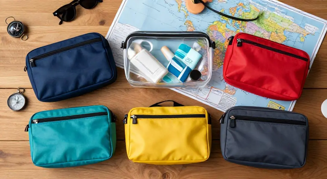 Top 5 Necessaires Viagem com Zíper 2026: Ricca, Multiuso, Transparente e Mais – As Melhores para Organizar!