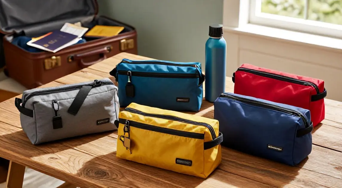 Top 5 Necessaires e Kits Frascos para Viagem 2026: Praticidade e Organização em Kits Washbag, Frascos e Muito Mais