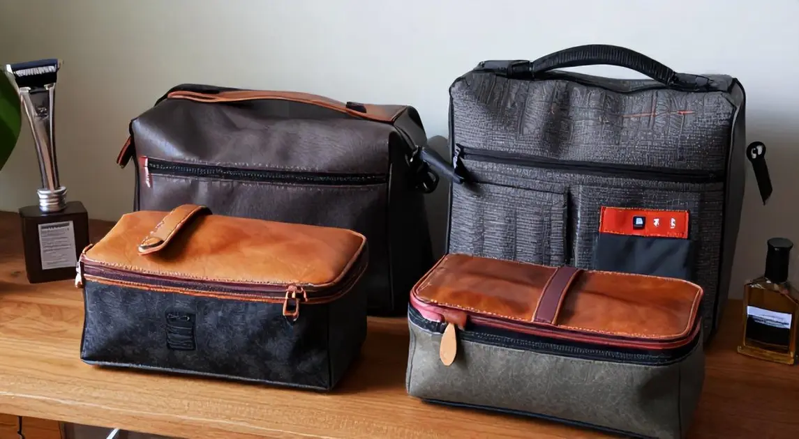 Melhores necessaires masculinas 2026: Samsonite, SHACK, couro e organizadores – 4 opções que valem o investimento