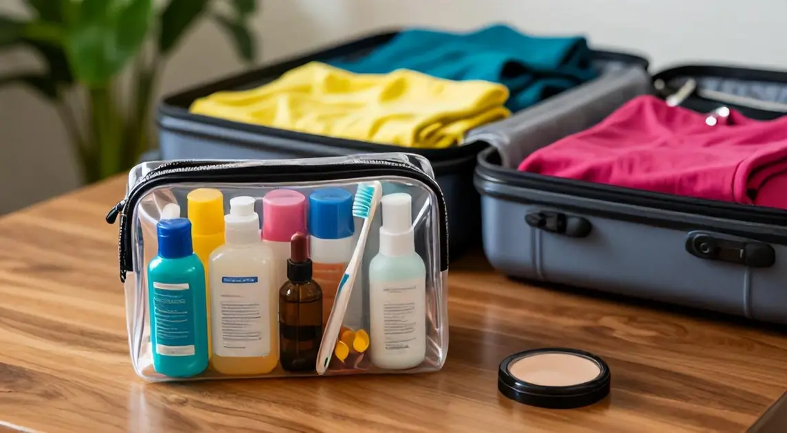 Necessaire Viagem Transparente: Top 5 Kits Viagem 2026 das Melhores Marcas para Organizar Tudo