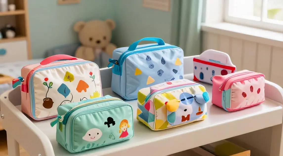 Top 5 Necessaire Infantil Saquinho Maternidade 2026: Kits Organizadores e Higiene - Melhores da Amazon