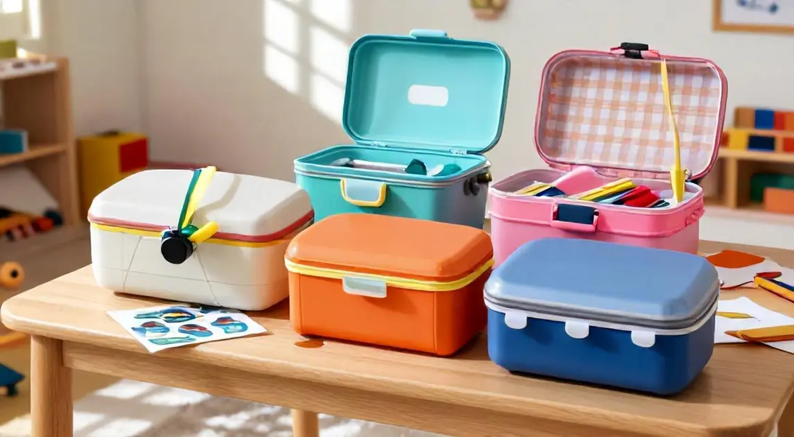 Top 5 Necessaires 2026: Samsonite, Ricca, Bubag, BESTSLING e Kits Transparente – Organização Infantil com Praticidade