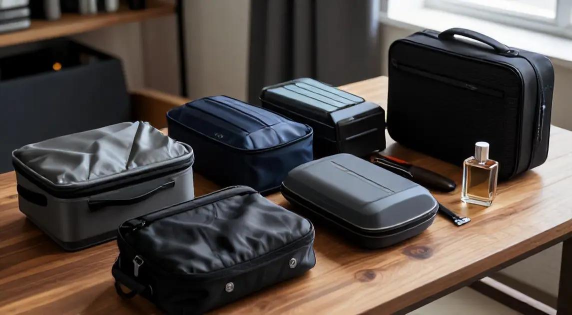 5 Melhores Necessaires Masculinas Minimalistas de 2026: Marcas Samsonite, Ricca e Mais Avaliadas