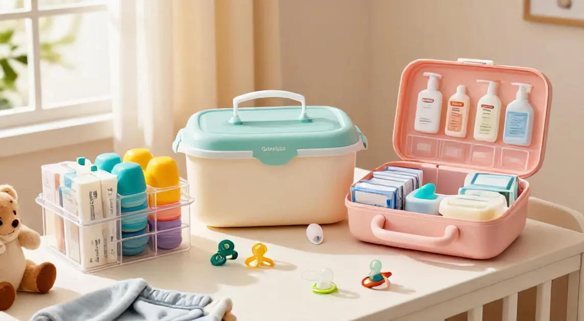 Top 5 Kits Necessaire Bebê 2026: Granado, Organizadores Transparentes, Kit 13 em 1 e Mais