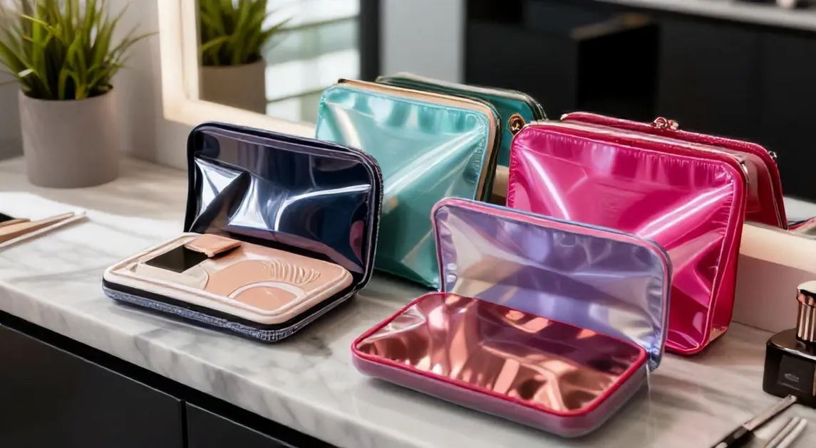 Top 5 Necessaires Femininas Luxo de 2026: Impermeável, VANOVA, PVC e Mais – Review Completo das Melhores