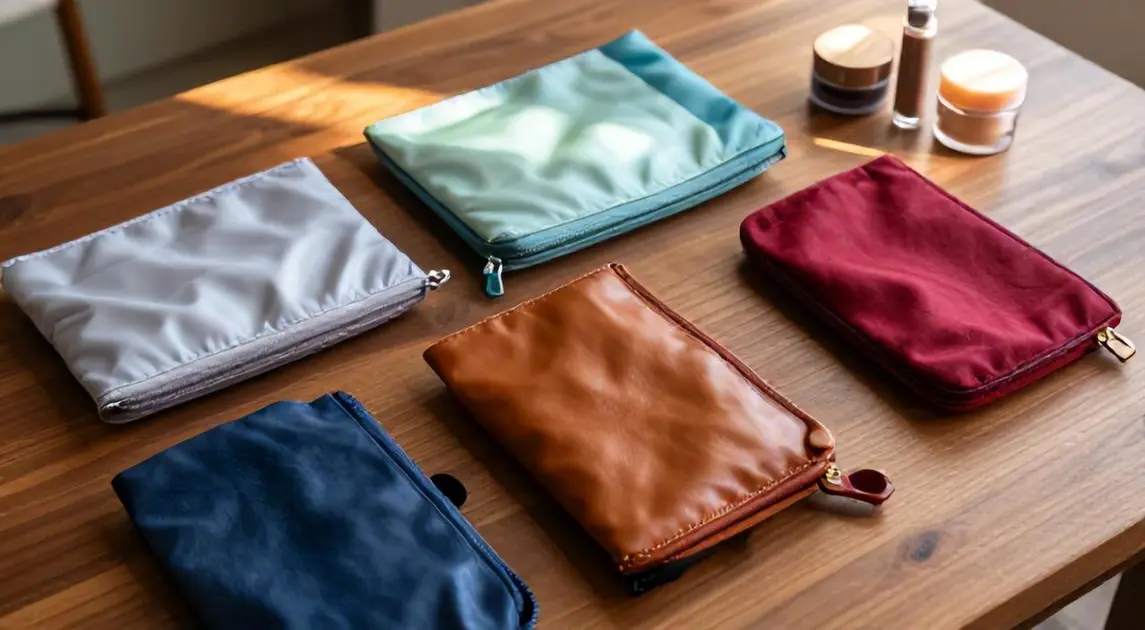 Top 5 Necessaires Femininas com Zíper de 2026: Samsonite, Impermeáveis e Mais