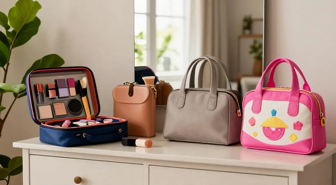 Top 5 Necessaires e Kits de Maquiagem com Espelho em 2026: Marcas com Organizador, Bolsa, Kit Infantil e Mais