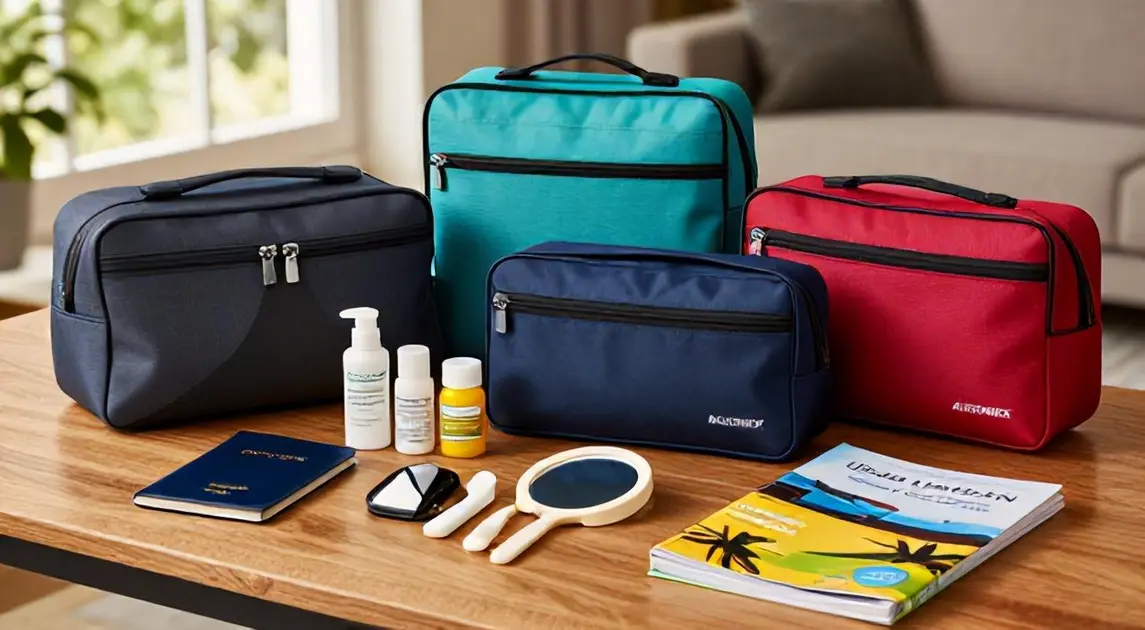 TOP 5 Necessaires e Kits de Viagem 2026: Ricca, ALTOMEX, Multiuso e Mais com Zíper Duplo