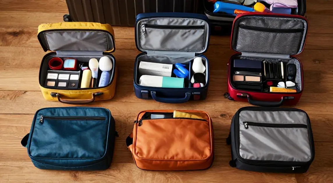 Top 5 Necessaires de Viagem 2026: Bolsas e Frascos das Melhores Marcas para Organizar sua Mala