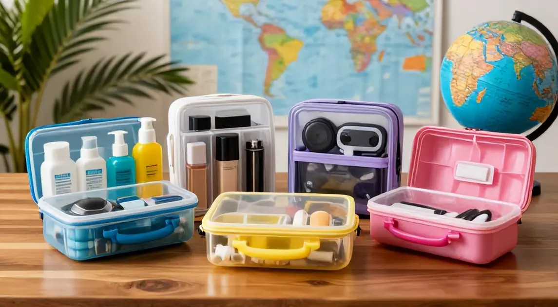 Top 5 Kits e Necessaires de Viagem Transparente em 2026: Bubag, Amazon, e Mais Marcas Testadas