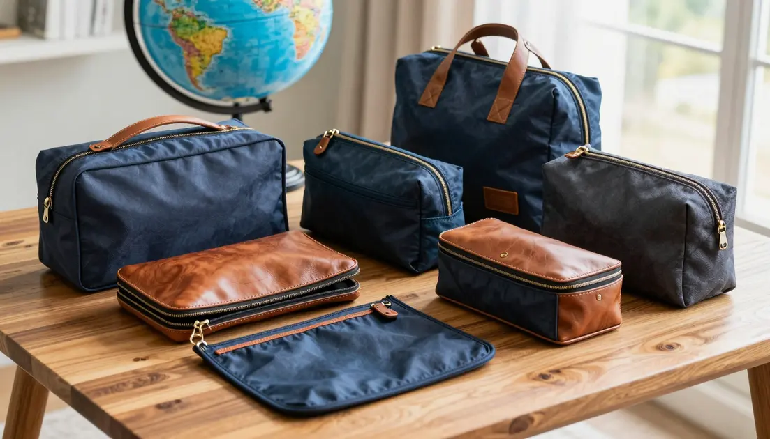 Top 5 Kit Necessaire Masculina 2026: Samsonite, SHACK, Couro & Mais – Os Melhores Organizadores para Sua Viagem